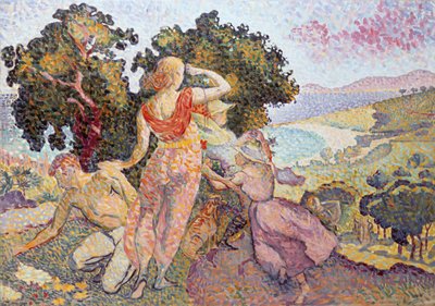 Die Ausflügler, 1894 von Henri Edmond Cross